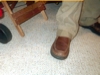 Dada's crappy shoes