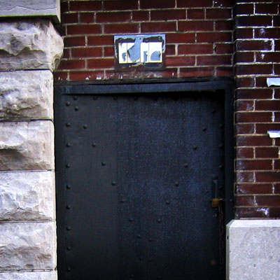 Black doors