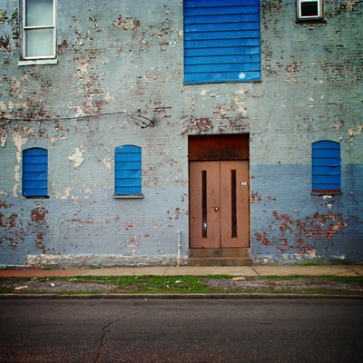 Orange doors