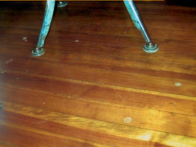 Floor with chair
