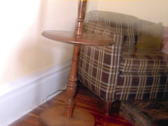 The chair in the corner