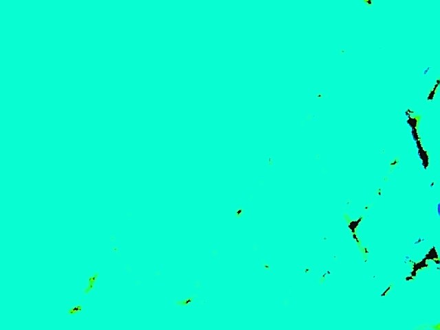 Inverse, with cyan
